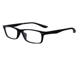 إطارات النظارات الكلاسيكية العلامة التجارية الأطر الملونة البلاستيكية البصرية نظارات النظارات العادية الأسود 81454710419
