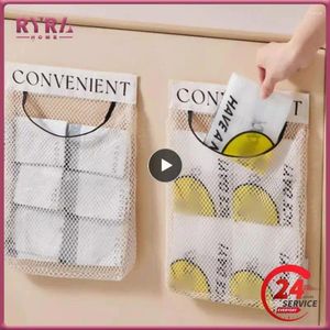 Storage Bags Efficient Kitchen Garbage Bag Multifunction With Wall-mounted Trash Organizer Household And Collection Tools Lasting