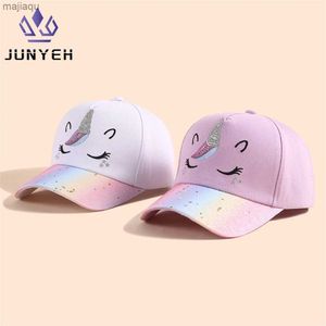 Caps Hats Cartoon Cine Girl Baseball Cap Baby Sun Cap Casual Hip-Hop HipShot Cap da viaggio sportivo Cap da escursioni per treking Children240429