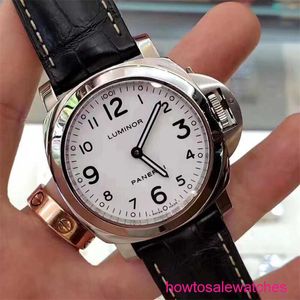 Дизайнерские запястья Watch Panerai Luminor Series PAM00114 Руководство для часов механические мужские роскошные часы 44 мм