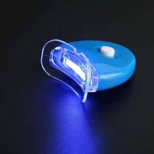 Zęby wybielanie przenośne mini diody LED Blue Light Smart Whitener Instrument Bluching Beauty Health Tool 240429