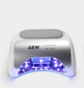 Misscheering 48W Cordless LEDUV Nail Lamp Gel Polish Nail Light Dryer UV Polish Manicure Lamp5446226