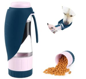 Bekväm och bärbar Dog Water Bottle Dispenser för resor och utomhusaktiviteter - Läcksäker hundraser inkluderar dricka 240416