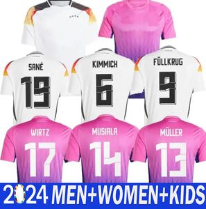 24 25 HAVERTZ MUSIALA KROOS BESTE SOCCER JERSEY 2024ユーロカップドイツナショナルチームフットボールファンシャツ2025メンキッズキットホームアウェイGNABRY HENRICHS KIMMICH