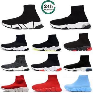 2024 Designer Socks shoes for men woman Classic Fashion Sexy knitted elastic sock boots male outdoor sports shoe Sock Shoe Neutral Sneakers Sneaker 36-45