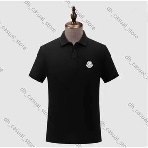 Monclespolo Animal Print Men Polo Shirt Casual Business Top Embroidery Polos Shirts Male Short Sleeve Homme Oversized Lapel Tees Designer 451