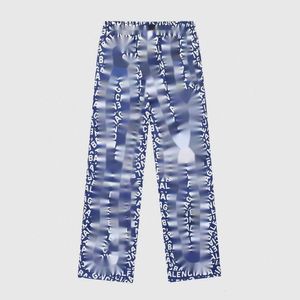 Pants BB Designers Najwyższa jakość luksusowa moda dla kobiet Pants Style letni Nowy cyfrowy bezpośredni spray ekskluzywny list z drukiem mężem Women Trendy Loose Pants