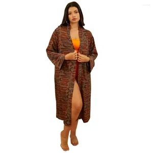 Ethnic Clothing Lady Sexy Costumes Japanese Kimono Yukata Dress Cardigan Pajamas Sleepwear Woman Smooth Bathing Robe Gown 2024