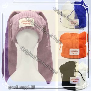 Cap bereskull Capite di movimenti per il cappello da maglieria, uomo a maglia da donna con berretti da coniglio bernomici calorosi bernomici kpop randagi kpop kpop kids hip hop hat woman cranio inverno cappuccio 574