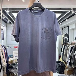 Men's T-Shirts Gradient dye shirt H240429