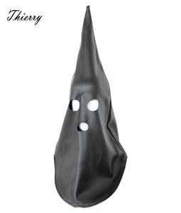 The Thierry Ghost Secuteer Mask Mask Full Cover Conting Head Head с открытым ртом для глазных секс -игрушек для фетиш -паров для взрослых T2009657895