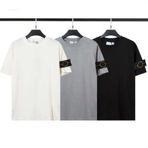 Erkek Tişörtleri, Erkek Tişört Şirketi Tasarımcı Taş Tees, Yüksek kaliteli yaz erkekleri nefes alabilen gevşek düğme rozeti, Sevgililer Günü Moda Polo Massimo CP Beden M-3XL