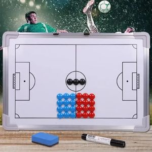 Tactical Magnetic Plate für Fußballstrategie Fußballbrett mit wandmontiertem Wettbewerb Ausbildung Sand Table Teaching Board Kit 240411