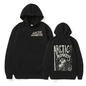 Men's Hoodies Sweatshirts Arctic Monkeys Music Album Retro Pullover Hoodie Mens Women Long Slve Casual Fashion Sweatshirt Hip Hop Oversized Strtwear T240428