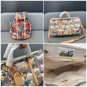 Große Kapazitäts -Rucksack -Designer für Männer Umhängetasche Blume Computer Handtasche Christophers Frauen Rucksack Reisetasche Kepaal Reisetasche Zaino Uomo