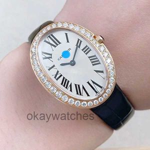 Unisex Dials Automatic Working Watches Carter Womens Watch Bathtub 18K Rose Gold Set English W80000071