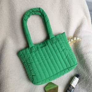 Bola de tela roxa verde Bola de bolsa Crossbody grande capacidade Totes marrom primavera verão verão bolsa bolsa bolsas de lady lady ombro