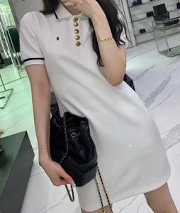 Women Casual Dresses Summer Designer Embroidery Dresses Solid Color Slim Fit Skirt Women's Mini Dress