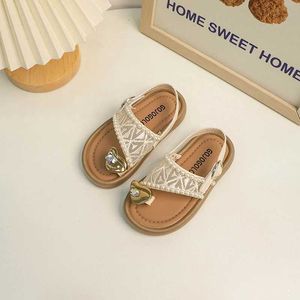 Sandalen Kindersandalen Sommer Mädchen süße weiche Kinder Strandschuhe Anti Slip Weichsoled Baby Sandalen Prinzessin Elegante Modes Schuhe