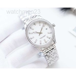 남성 자동 시계 디자이너 데이트 고품질 시계 다이아몬드 기계식 Montre Ristwatch 스테인레스 스틸 스트랩 워치 박스 VRDV XRLK