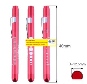 Mini Taschenlampen Taschenlampen Taschenlampe LED -Tasche Penlight wasserdichte Arzt Medizinische chirurgische Notfall -Taschenlampe wiederverwendbare tragbare Krankenschwester Pen Zz