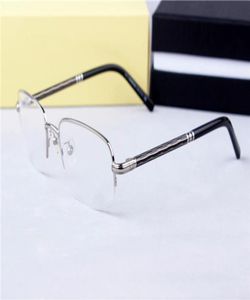 De nya glasögonramen 500 High Fashion Wild Metal Frame Nose Pads Plain Glasses Frame Men039S Models 57201451270344