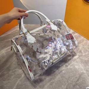 Fashion Designer KEEPALL Beach Jelly Bag Transparent Shoulder tote bags Crossbody Large Shopping PVC Bogg Bag