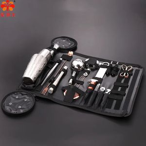 Aixiangru in acciaio inossidabile sacca da stoccaggio vibrante bollitore set cocktail set bar barista sacchetto vuoto portatile non include t 240429