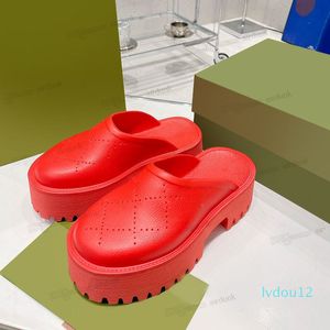 2024 Luxurys designers sandaler för män kvinnor klassiska blommor brokad glider lägenheter läder gummi plattform flip flops växlar qua