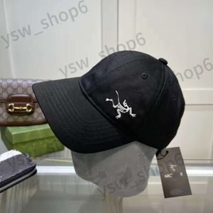 Designers Caps Man and Woman Bone Bird Hat Beanie Black Grey Denim Pure Cotton Bird Embroidery Arc Hat Baseball Cap Arctrey Baseball Cap 881