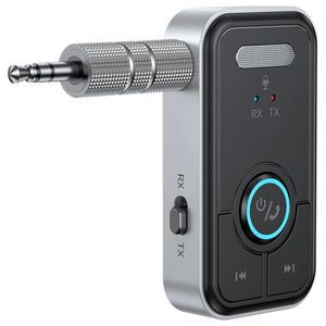 Bluetooth Hands -Free Car Kit -Empfängeradapter 3,5 mm Aux Wireless 2 in 1 Sender und Empfänger MP3 -Musik Player T67