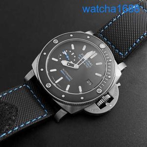 Brand Wrist Watch Panerai Submersible Swiss Men's Watch Luxury Luxury Watch Sports Sports Watch Pam01389 Black Disc 47mm Diâmetro