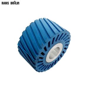 85*50*25.4mm kauçuk tekerlek zımpara kolları zander parlatıcı parlatma tekerleği