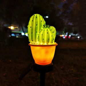 Decorations 2/1 PC LED Solar Plant Lamp Outdoor Waterproof Simulation Pineapple Landscape Light Street Garden Fence Lawn Decorative Light