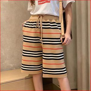womens Designer Summer Shorts Pants Fashion knitted Drawstring Shorts Relaxed Homme Luxury Sweatpants Asian size S-2XL