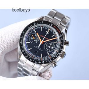 Luxury Watch Men Designer Watches Omig Moonswatch Womens Back Transparent High Quality Mechanical Chronograph Montre Luxe With Box SL2C