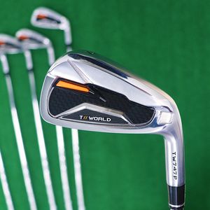 Golfklubbar TW747P Soft Iron Forged Iron Set 4 5 6 7 8 9 10 11 8pcs Iron Set R/S Flex Steel/Graphite Shaft med headcovers