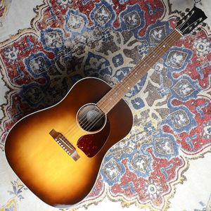 J45 Studio Ceviz Burst Akustik Gitar Akustik