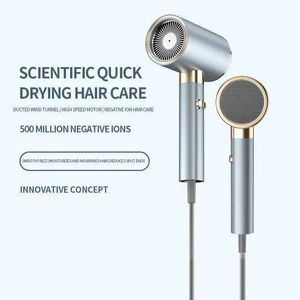 Hair Dryers Scientific and rapid hair drying care with negative ion high-speed motor technology innovative concept of temperature sensing Q240429