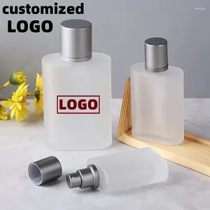 Bottiglie di stoccaggio bottiglia di profumo logo personalizzato spray liquido spray vuoto cosmetici FOG FOG 30ml