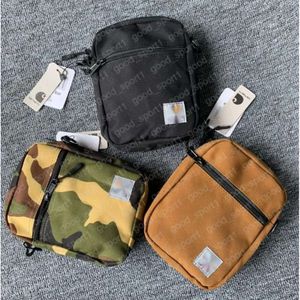 Carhatt Bag Fashion 작은 캔버스 크로스 바디 백 어깨 전화 지갑면 옷 핸드백 카르 하르 가방 104