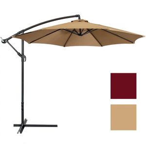 22.73m Garden Umbrella Cover Waterproof Beach Canopy Outdoor Garden UV Protection Parasol Sunshade Umbrella Replacement Cover 240425