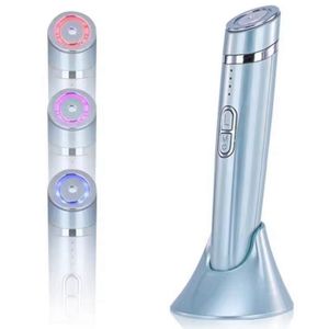 Mini Portable Face Lifting Slimming Photon Microcourrent Face Toning Device RF EMS LED Beauty Instrument