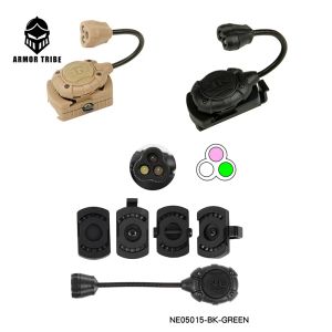 Işıklar Taktik Tec Mpls2 Gece Evrim Kask Kırmızı Yeşil Ir Flashlight Modüler Airsoft Kask Işıklar Ir Lazer Işık Princeton