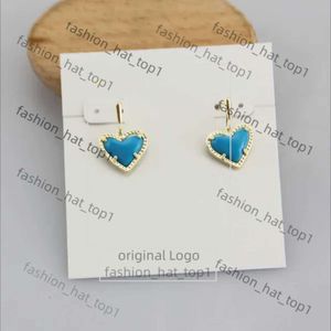 Designer Kendrascott Earring Kendras Scotts Jewelry Peach Heart Earrings and Earrings with Multi Color Selection for Women Jewelrys 7401