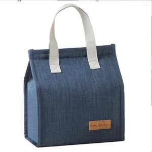 Storage Bags Portable Lunch Functional Multicolor Oxford Fabric Insulated Tote Thermal Bag Box Food Durable Waterproof Picnic