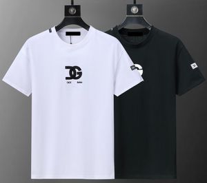 봄과 여름 남자 디자이너 새로운 럭셔리 패션 티셔츠, 둥근 목 짧은 슬리브 럭셔리 패션 남자 티셔츠