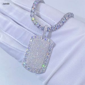 VVS moissanite wholesale custom diamond pendant men iced out moissanite pendant for jewelry making necklaceDesigner Jewelry