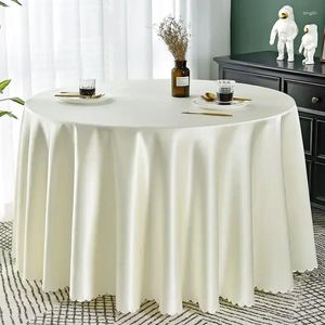 Table Cloth El Wedding Banquet Pure Color Wind Round Tablecloth Modern Blue Mat Gray22