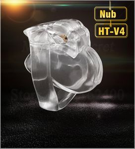 2021 new design 100 resin htv4 male device with 4 penis rings virginity lock cock cage penis sleeve sex toys for men5355939